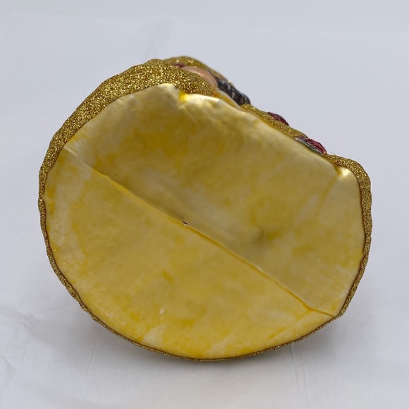 Santa Claus African American Glass Santa Christmas Ornament - Picture 7 of 11